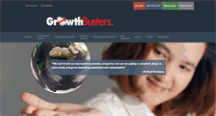 Desktop Screenshot of growthbusters.org